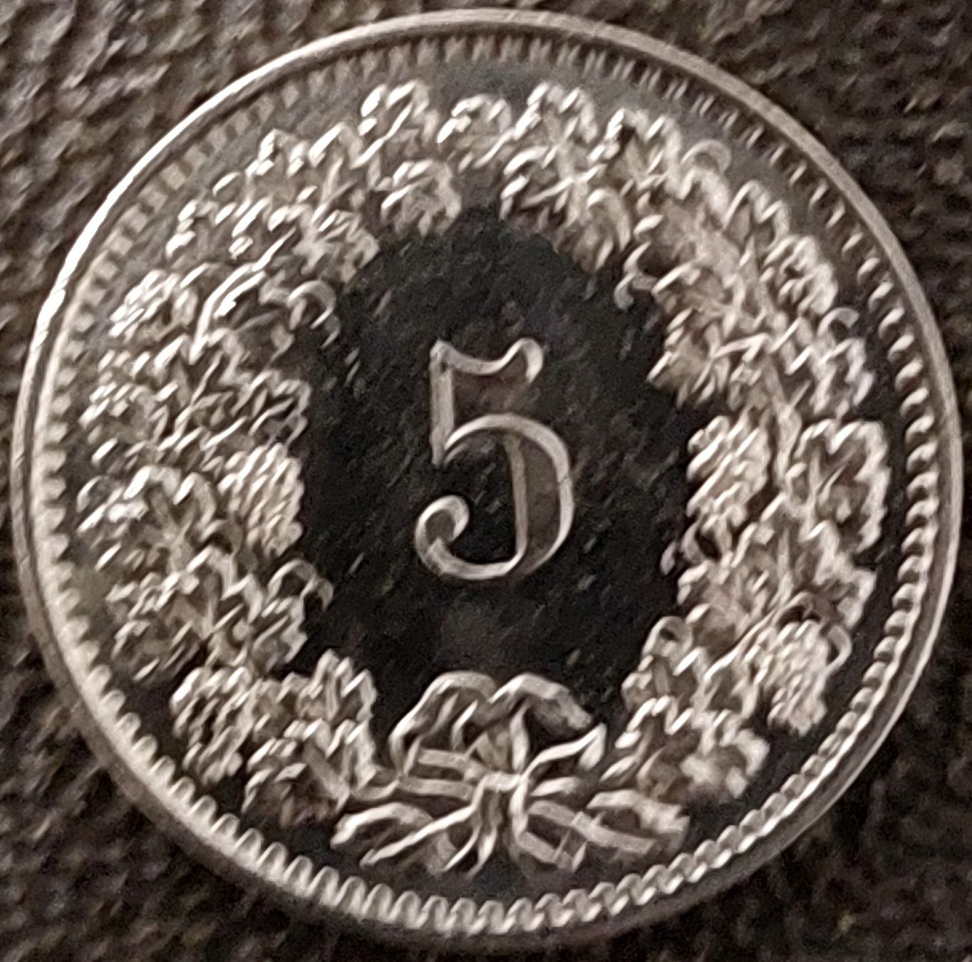 Tutti le monete: 5 Rappen 1974 – Nuovo (secondo la descrizione) da Arch venduto da coinsandmore 1