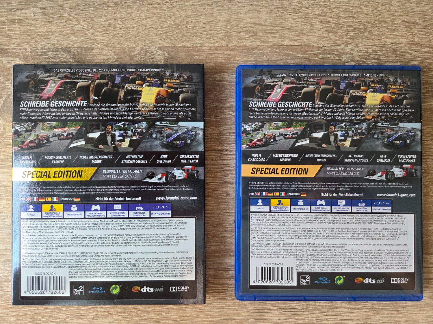 Giochi: F1 2017 Special Edition (Multilanguage) - PS4 – Usato da Carouge GE venduto da Gasco 1