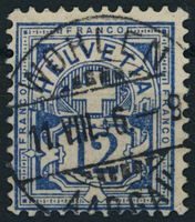 AG Wohlen - Wertziffer - Voll Stempel