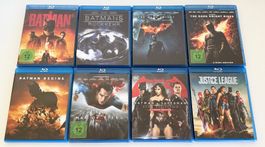 8 Filme - Batman und Superm Blu-ray Set - Justice League