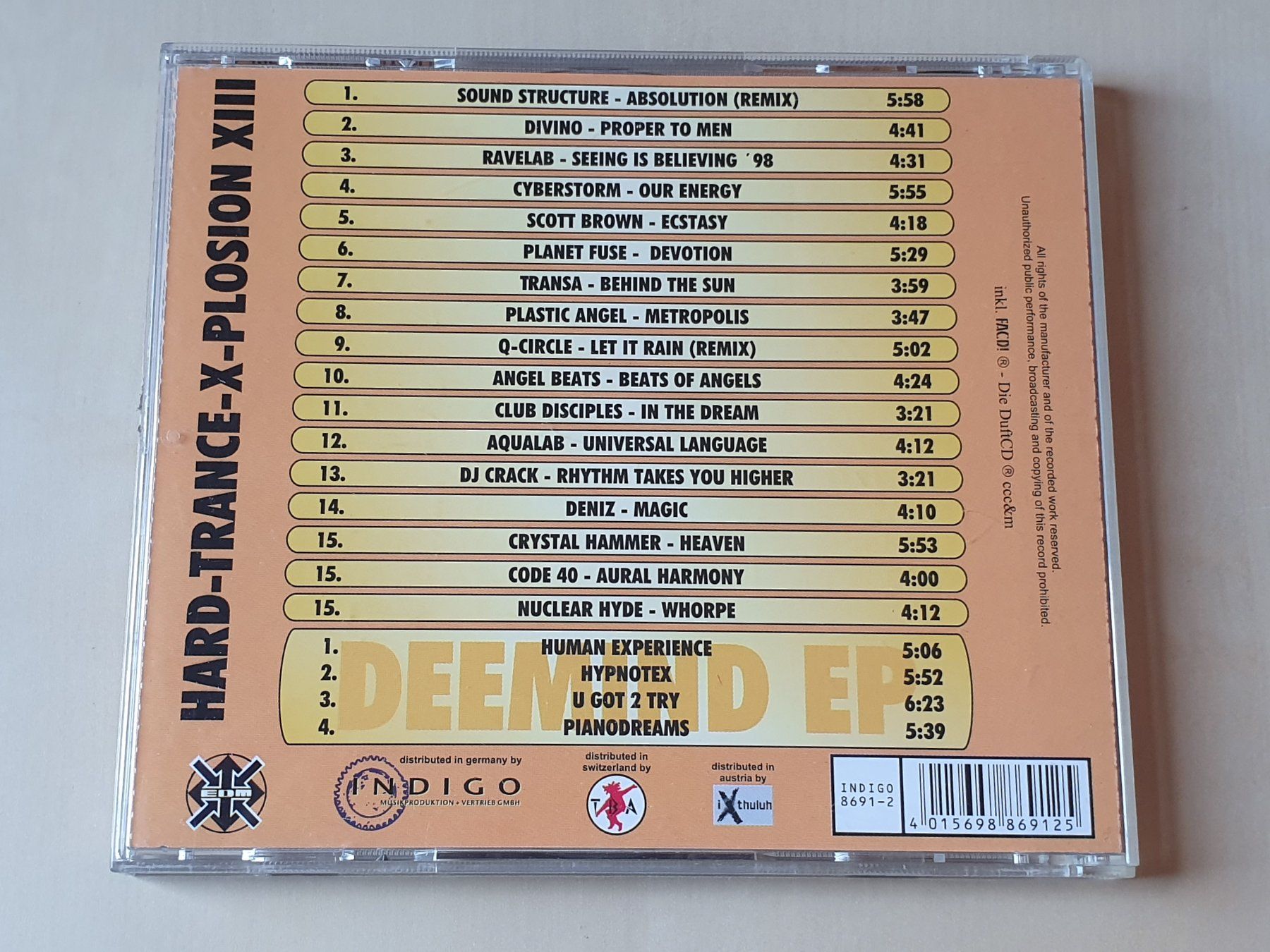 CDs: Hard-Trance X-Plosion XIII – D'occasion à Stansstad par collectorsshop 1