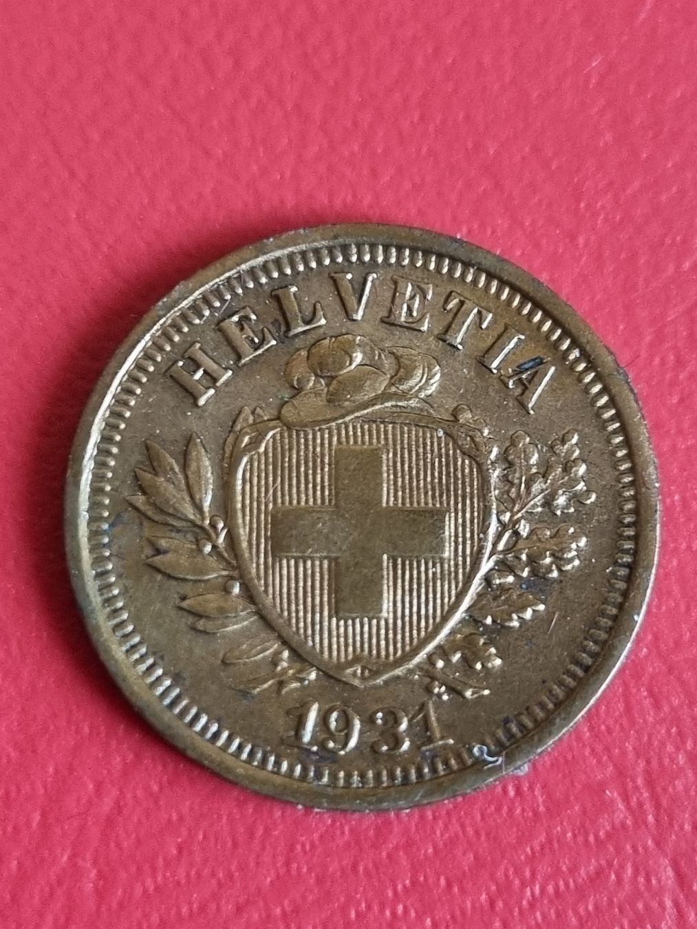 Tutti le monete: 1 RAPPEN SCHWEIZ - JAHR 1931 – Usato da Heimenschwand venduto da rog_p7h9