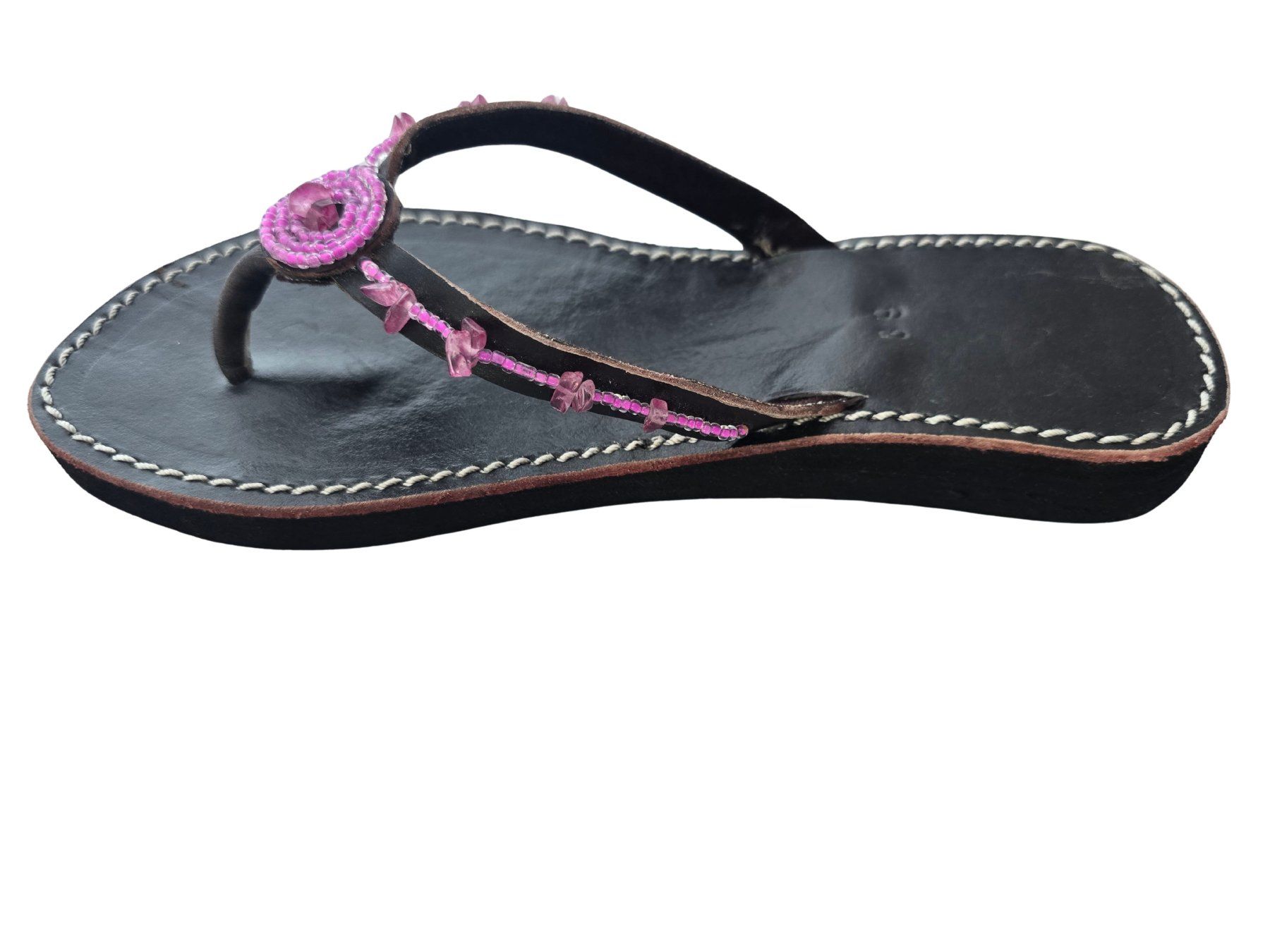 Chaussures femmes: Handgemachte Leder-Sandalen Rosa Grösse 39 🔥 50% SALE – Neuf avec emballage d'origine à Brione s. Minusio par Littleninja 2