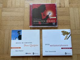 Hörbuecher Sherlock Holmes Don Quijote Metamorphosen MP3