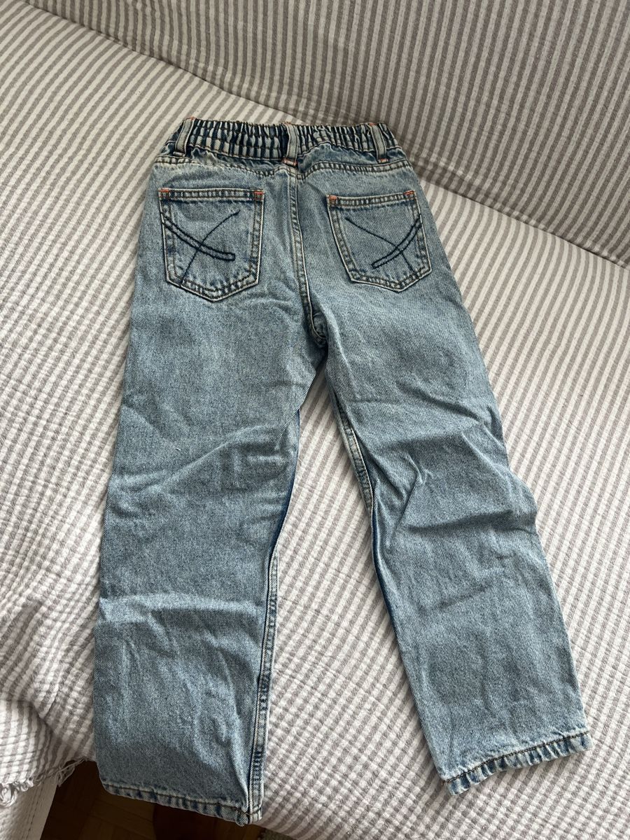 Pantaloni: JEANS MIT AUFDRUCK GR 122 – Usato da Basel venduto da theo-g77 3