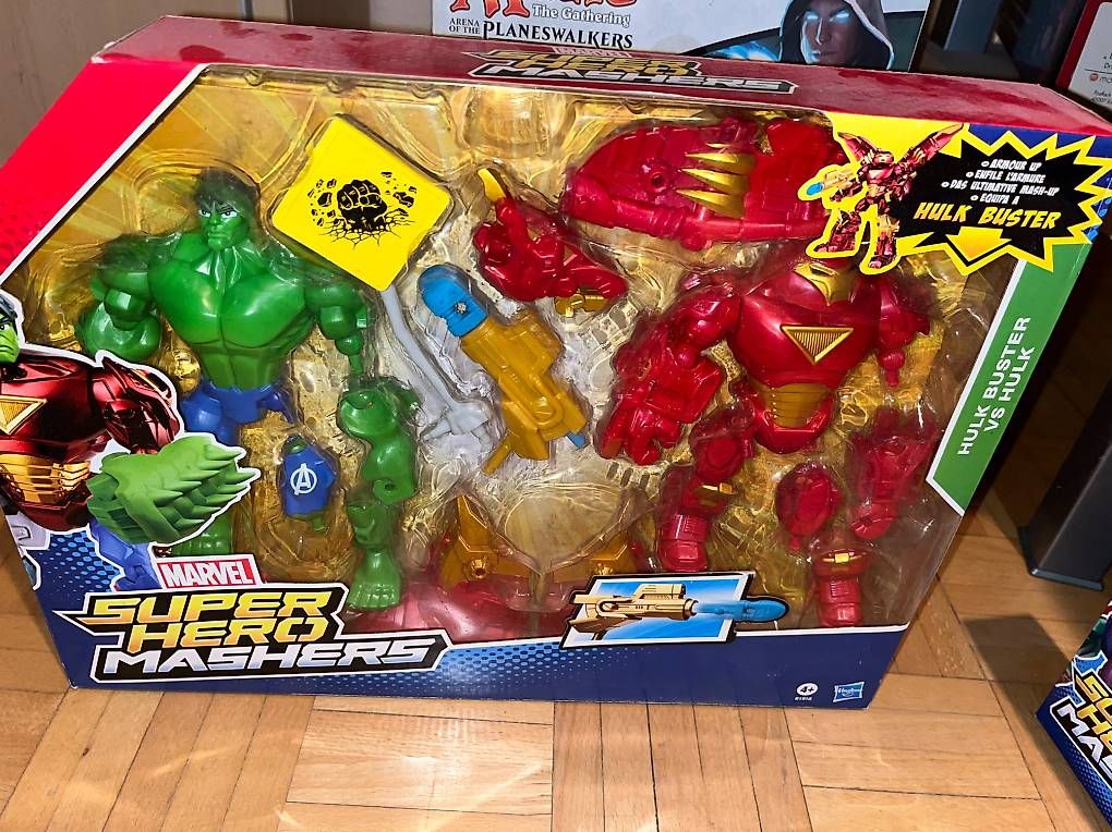Marvel Statuette: 2x Marvel Super Hero Mashers – Nuovo e nell'imballaggio originale da Basel venduto da Ruemli17