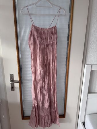 Zara Kleid gr xs neu Puder pink