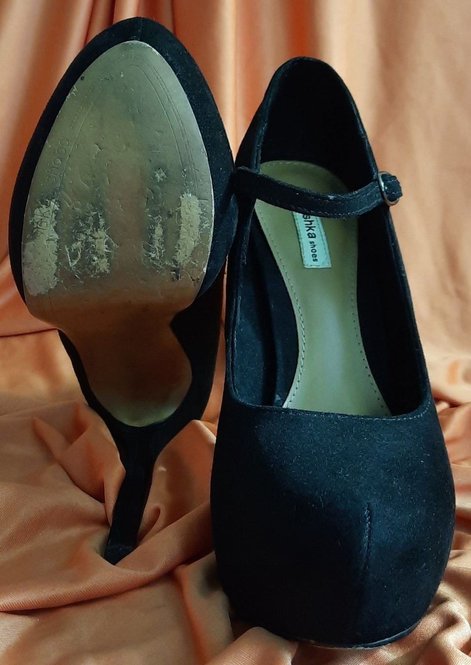 Bershka Scarpe da donna: BERSHKA Damen High Heels Schwarz Gr.36 – Usato da Seuzach venduto da VT-Collections2 6