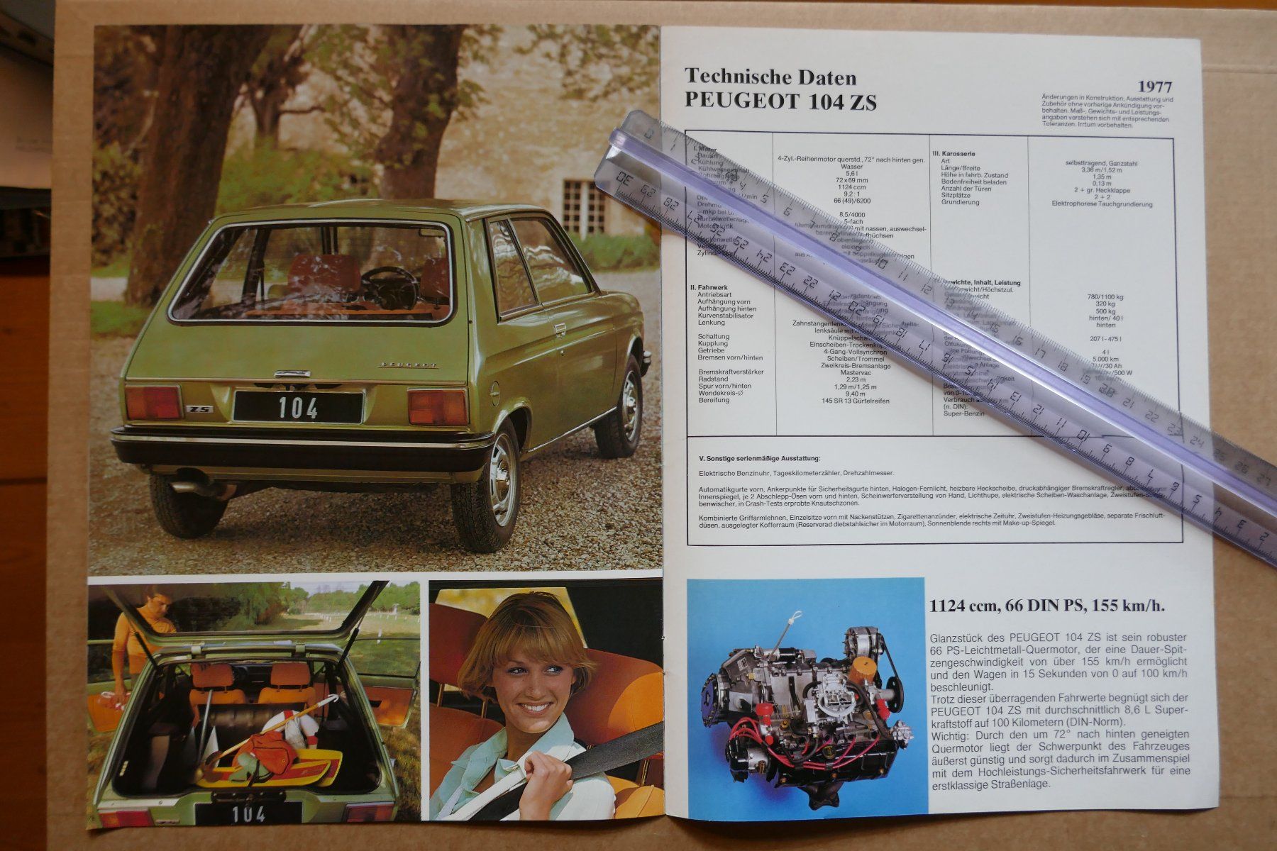 Peugeot Documenti: PEUGEOT  104   Originalprospekt – Usato da Madiswil venduto da ML911 3
