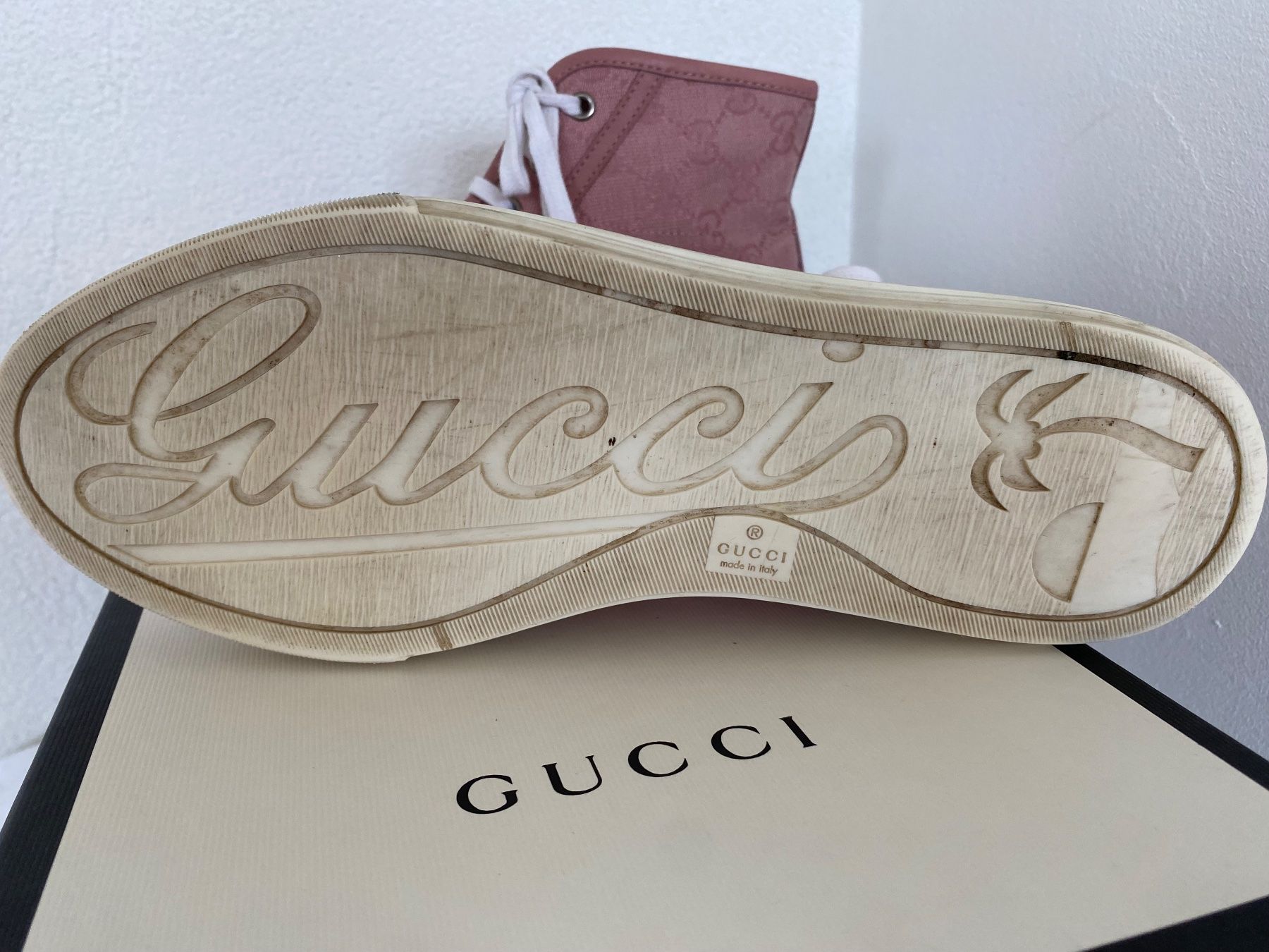 Gucci Herrenschuhe: GUCCI SNEAKERS 100% ORIGINAL GRÖSSE 40 – Gebraucht aus Zürich von Fashionparade 5