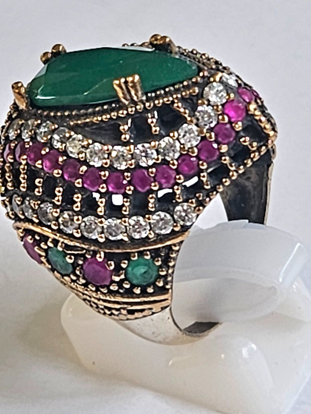 Anelli: Edelstein Fingerring – Nuovo (secondo la descrizione) da Zürich venduto da adriben 1