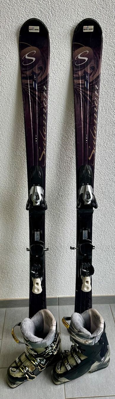 Salomon Sci: Skier und Skischuhe Salomon – Usato da Dürrenroth venduto da tvy_bh56