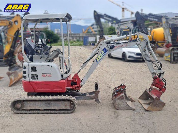 Takeuchi Escavatori: Takeuchi TB215R Minibagger – Usato da Hasle LU venduto da Arag08 1