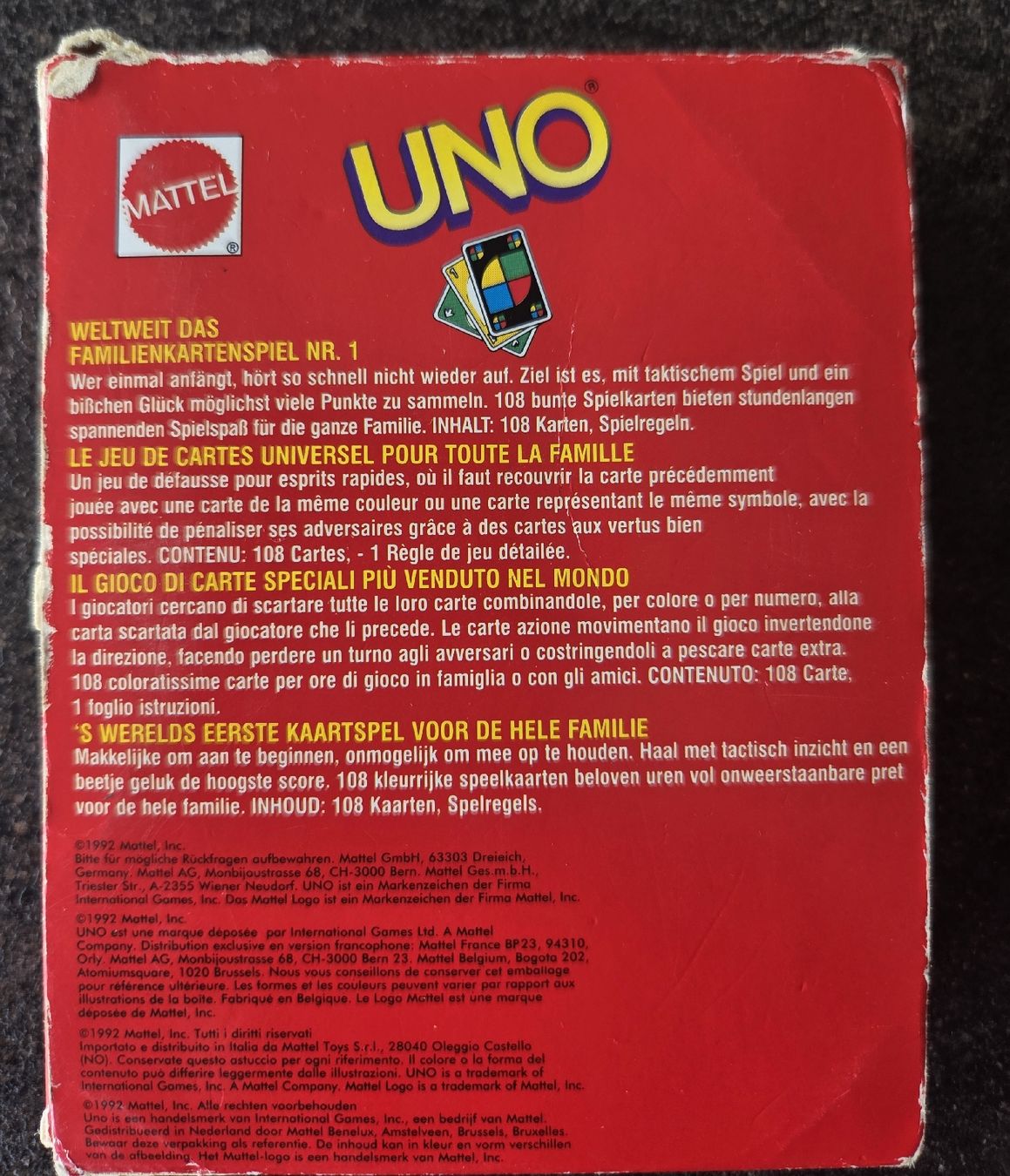 Spiele: 6 nimmt "Hornochsen" und UNO – Gebraucht aus Klingnau von Groofty69 3