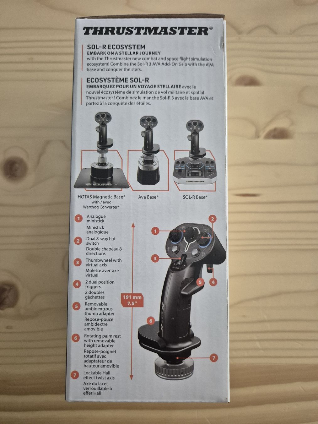 Thrustmaster Controller: Poignee Joystick Thrustmaster SOL-R 3 AVA Neuf – Neu und originalverpackt aus Le Mouret von Gubruno1980 1