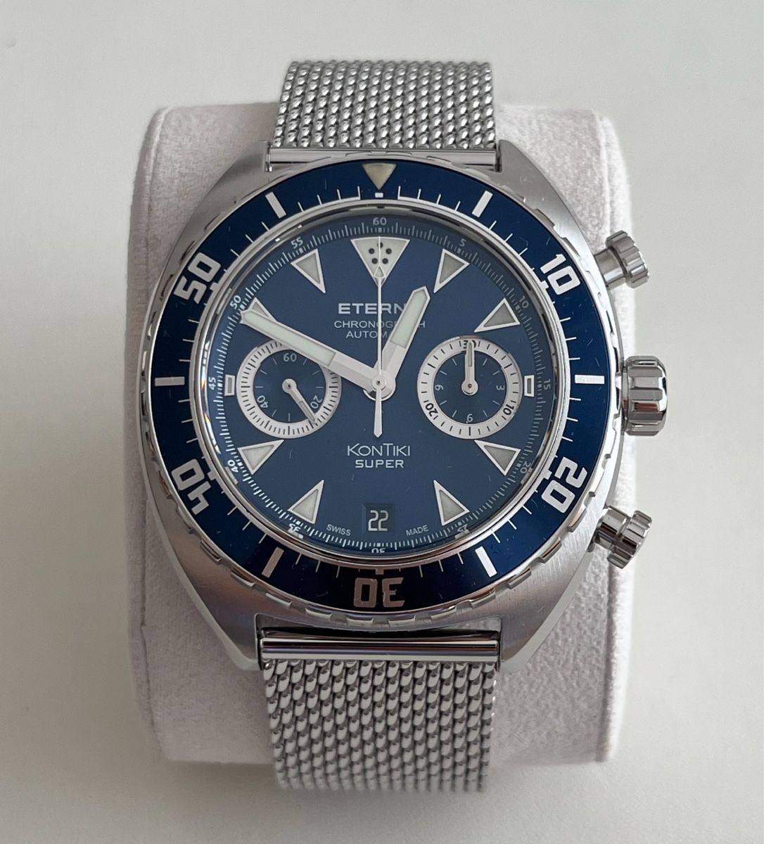 Eterna Orologi: Eterna Kontiki Super Chronograph – Usato da Winterthur venduto da LaBodega