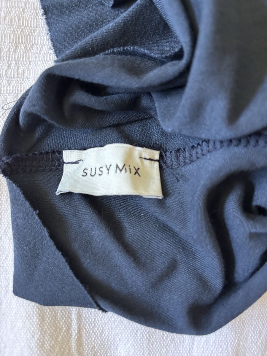 T-shirt: Susy Mix Shirt, Dunkelblau – Nuovo (secondo la descrizione) da Celerina venduto da Heli87 2