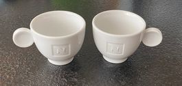 Nespresso Tassen, 2x Espresso Tasse, zwei Espresso Tassen