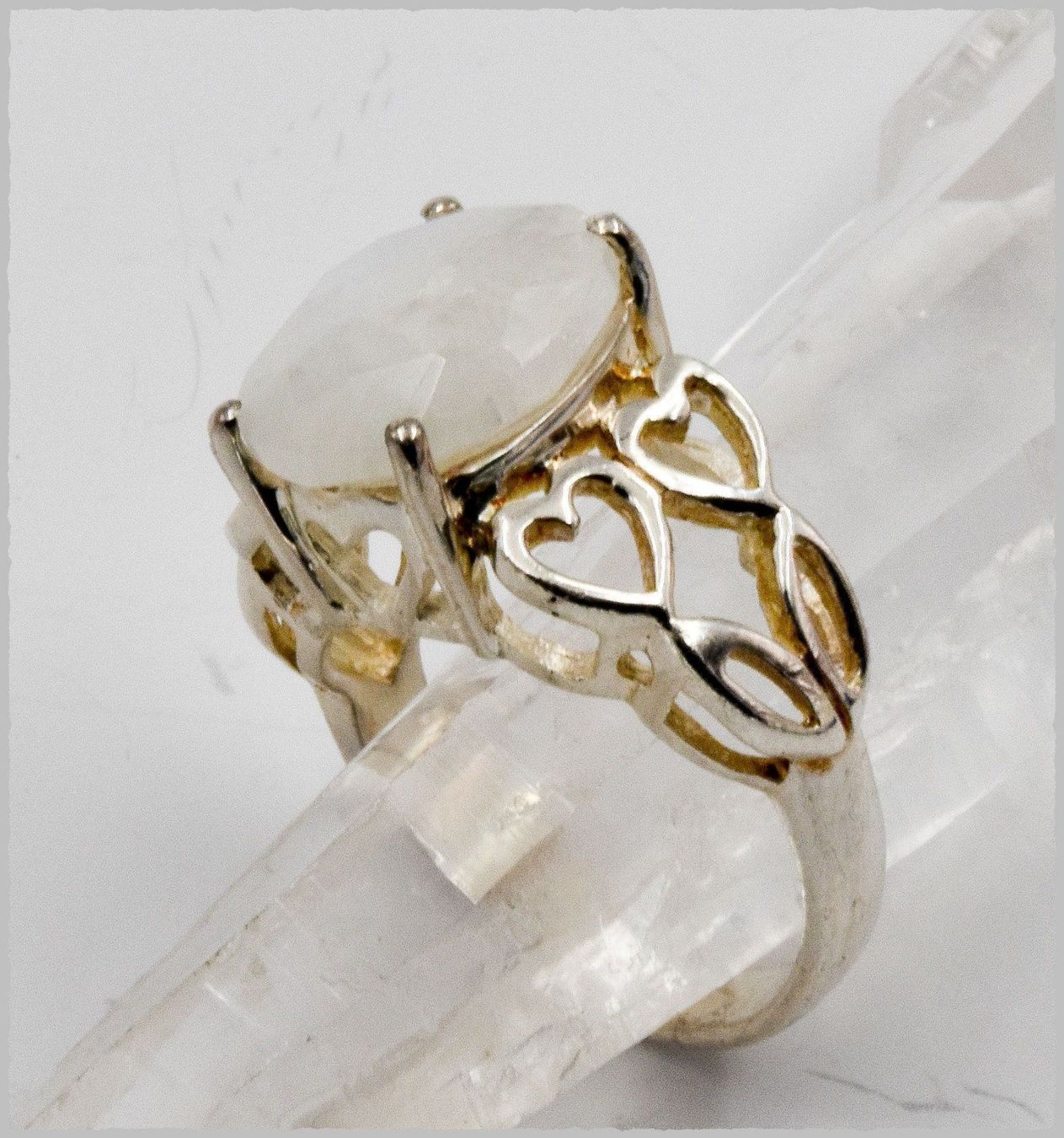 Anelli: MOONSTONE, Mondstein Ring 925 Silber – Nuovo e nell'imballaggio originale da Oberglatt ZH venduto da Goldfee1 2