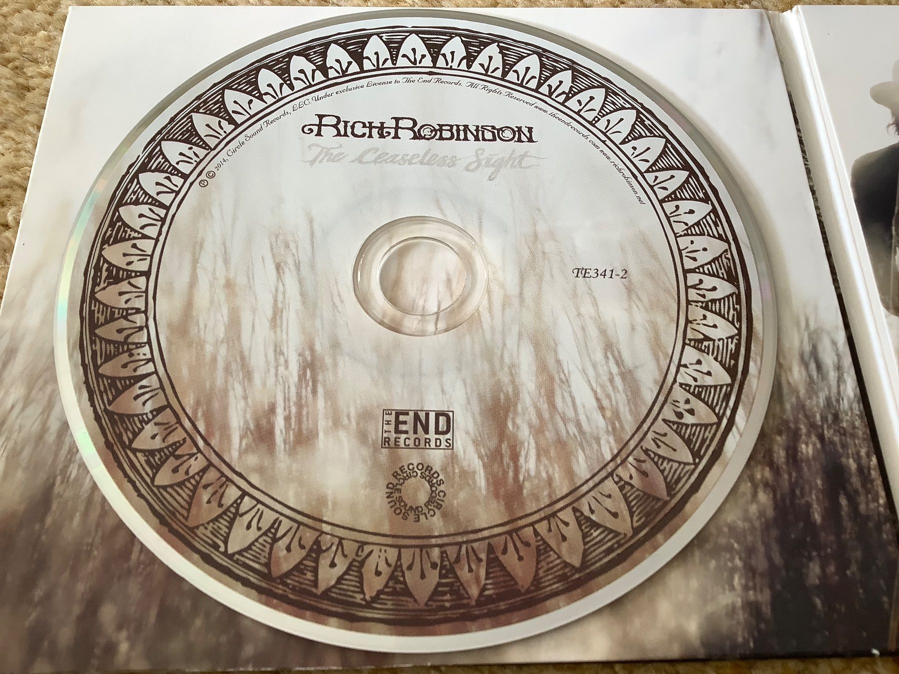 CD: Rich Robinson * The Ceaseless Sight – Usato da herzogenbuchsee venduto da HIFIANER 2
