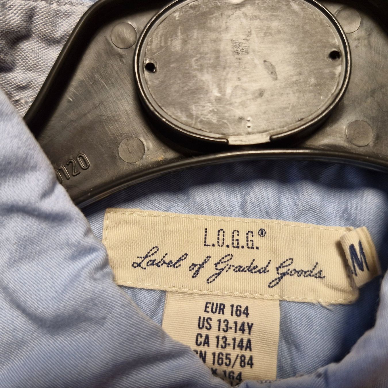 H&M Camicie, T-shirt & Polo: Hellblaues Hemd Gr. 164 – Usato da Wiesendangen venduto da enbtracked 3
