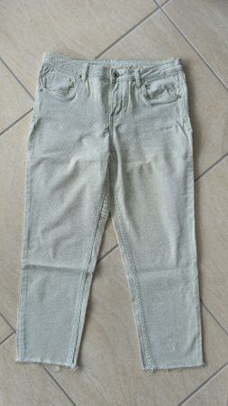 Pantalon Gaston taille 38 (CH), Vert pâle, 7/8