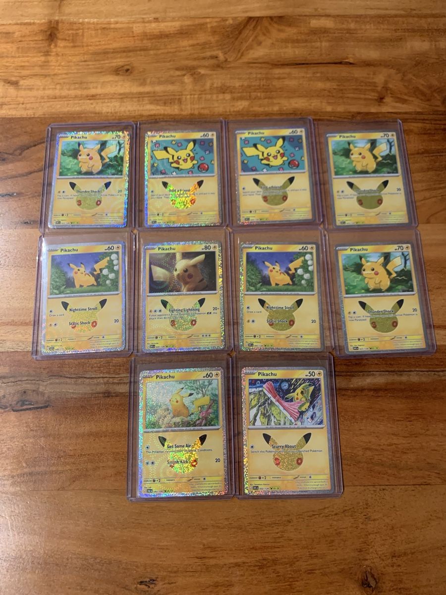 Cartes: 10 Pikachu Pokemon Karten – D'occasion à Neuhausen par sou_t9p8 1