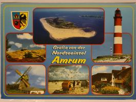 Ansichtskarte Nordseeinsel Amrum