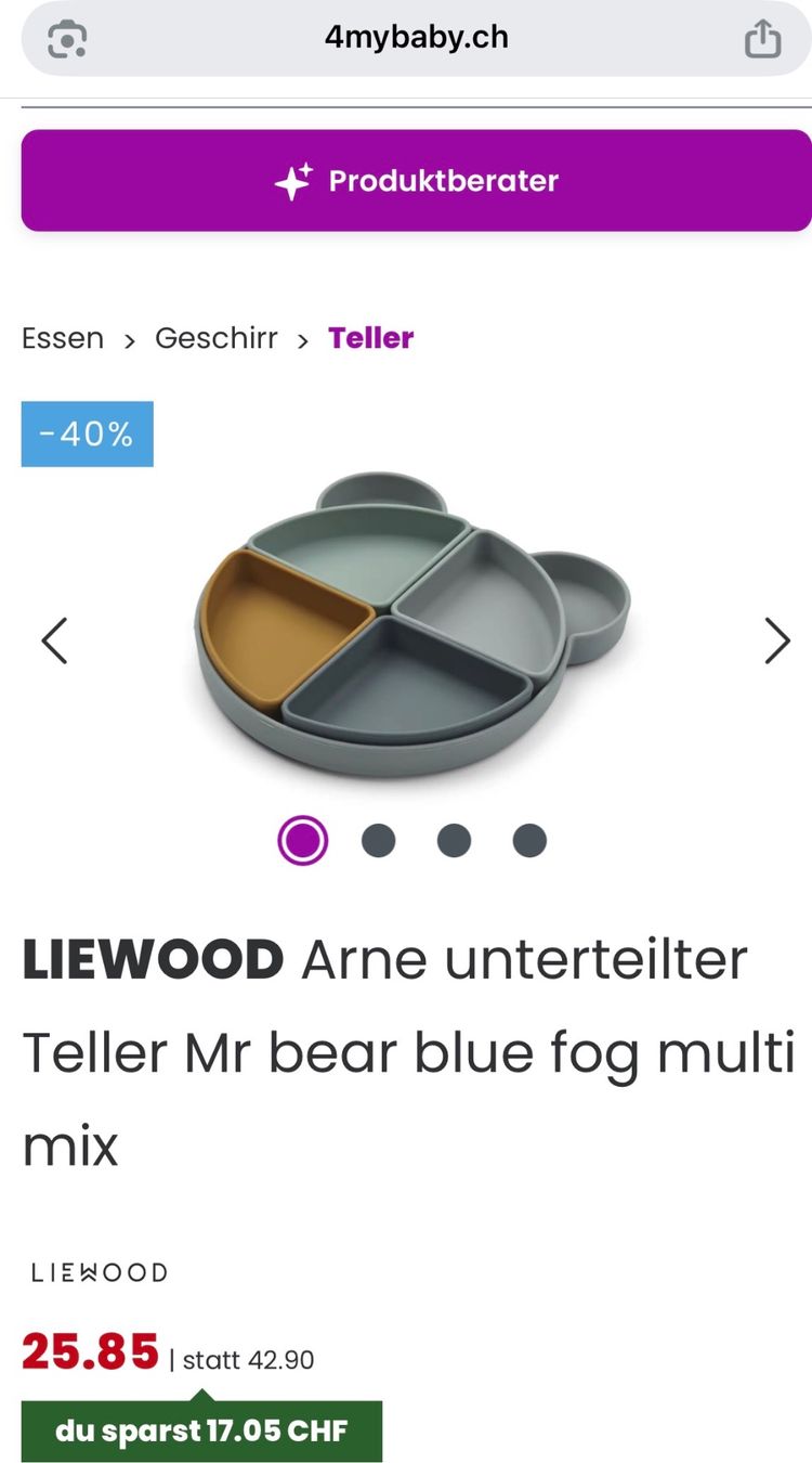Assiettes: Vaisselles pour bébé – D'occasion à Collombey par svea16 6