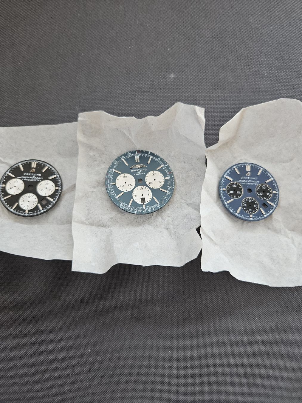 Breitling Montres: Breitling Zifferblat 3x – D'occasion à Rickenbach b. Wil par nic_8ljr