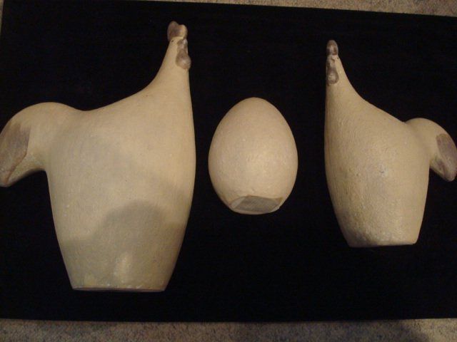 Statuette: Osterfiguren in Keramikoptig – Nuovo (secondo la descrizione) da Riehen venduto da Baerewaegli 1