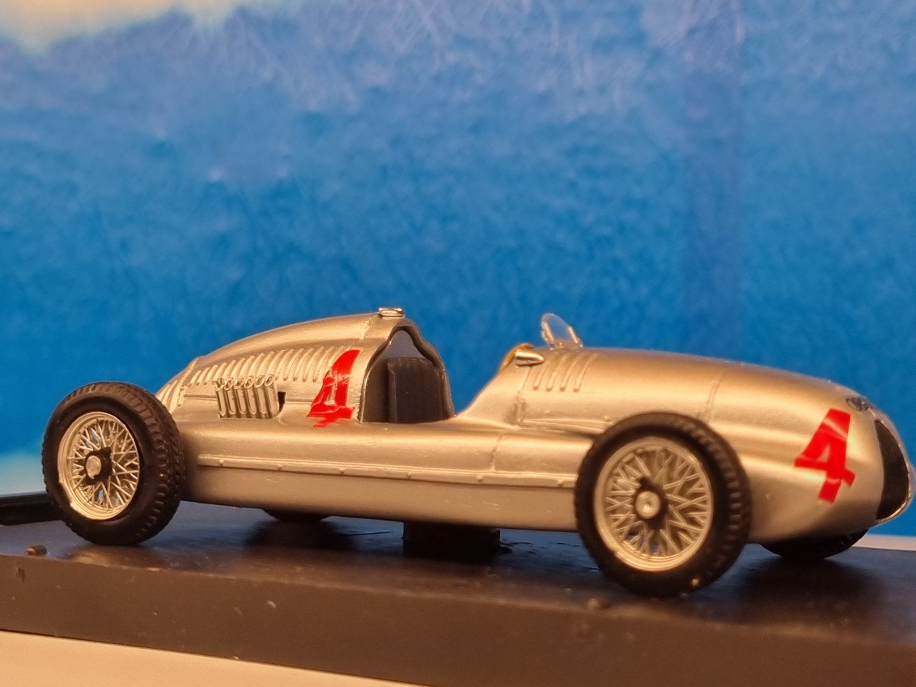Audi Modellautos: Audi Rennwagen 1934 Silberpfeil – Neu und originalverpackt aus Männedorf von Spezial-Modelle 6