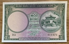 1 Dong Vietnam 1956!!! UNC!!!