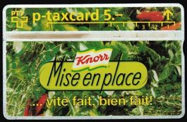 Taxcard 606L_62384 Knorr, Mise en place
