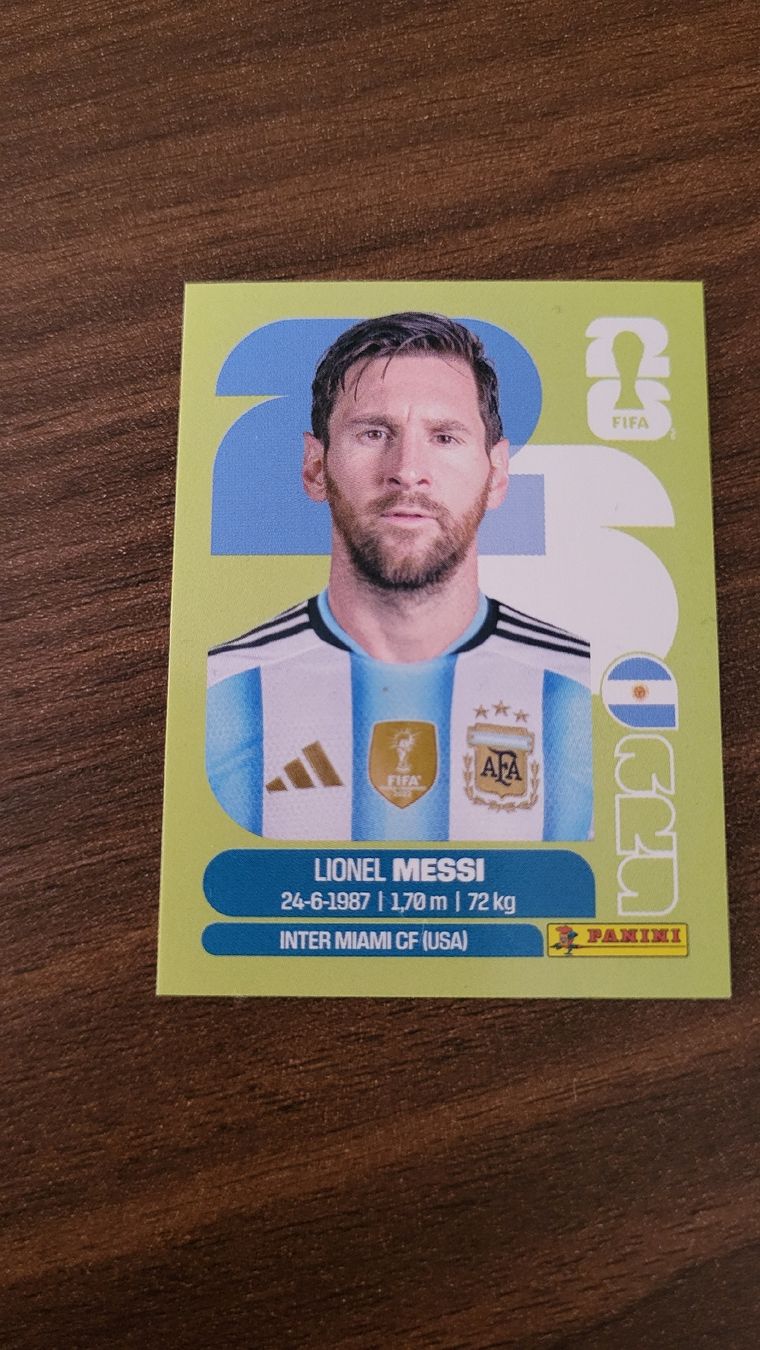 Panini Carte collezionabili: Panini Bild 26 von Messi – Nuovo e nell'imballaggio originale da Dürnten venduto da Mde