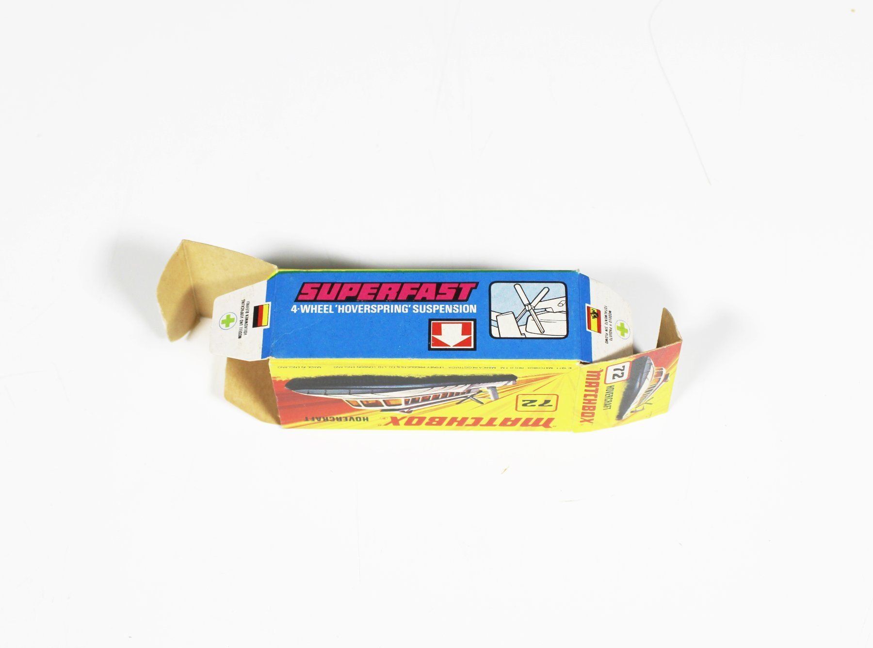 Matchbox Modellini d'auto: Matchbox Superfast HOVERCRAFT Nr. 72 von 1972 – Usato da Brüttisellen venduto da Collector-Corner 8