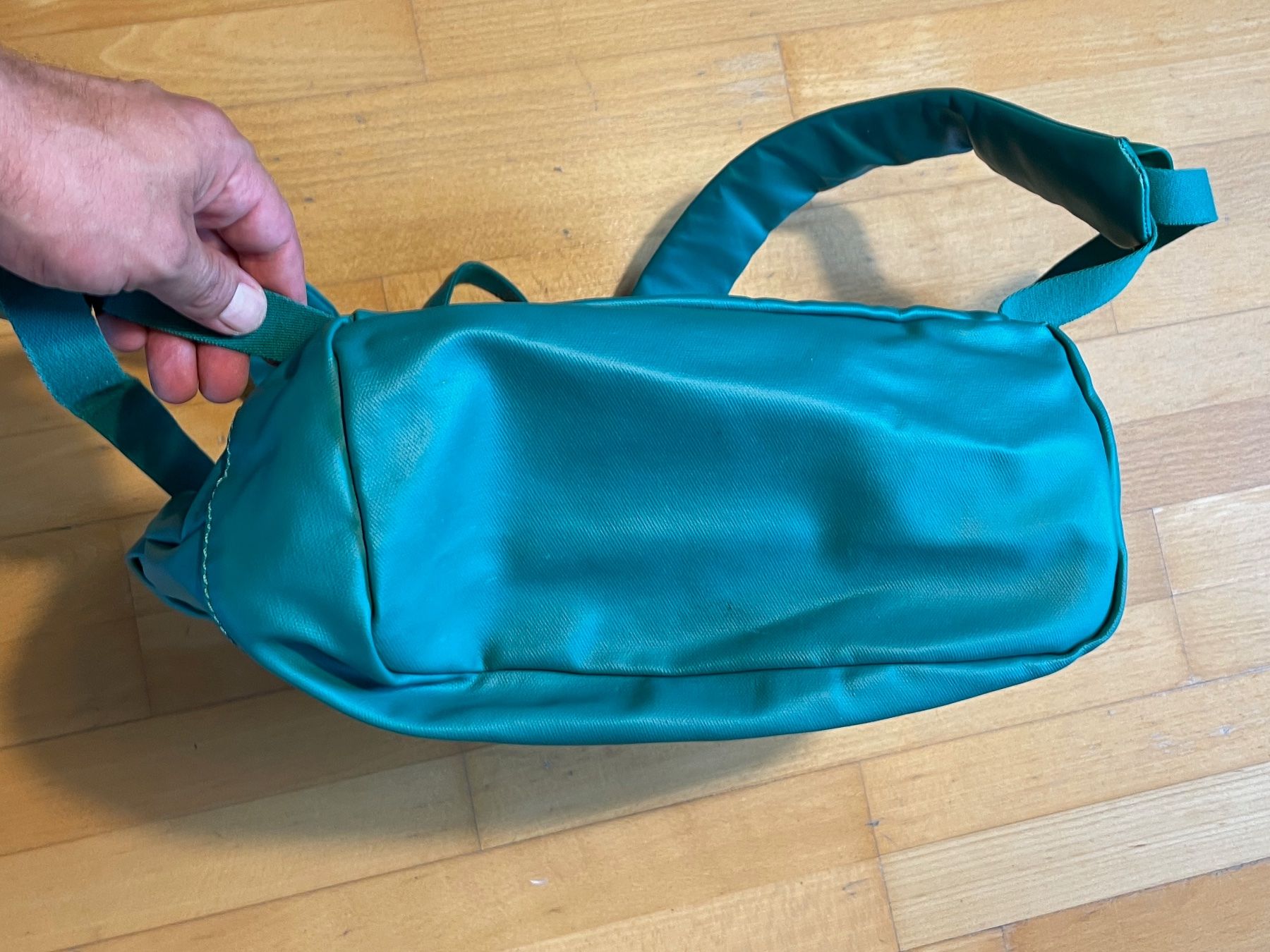Lacoste Rucksäcke: 2K10 Unreleased Sample Lacoste Backpack waxed Coton 18L – Gebraucht aus Zürich von le_souk 2