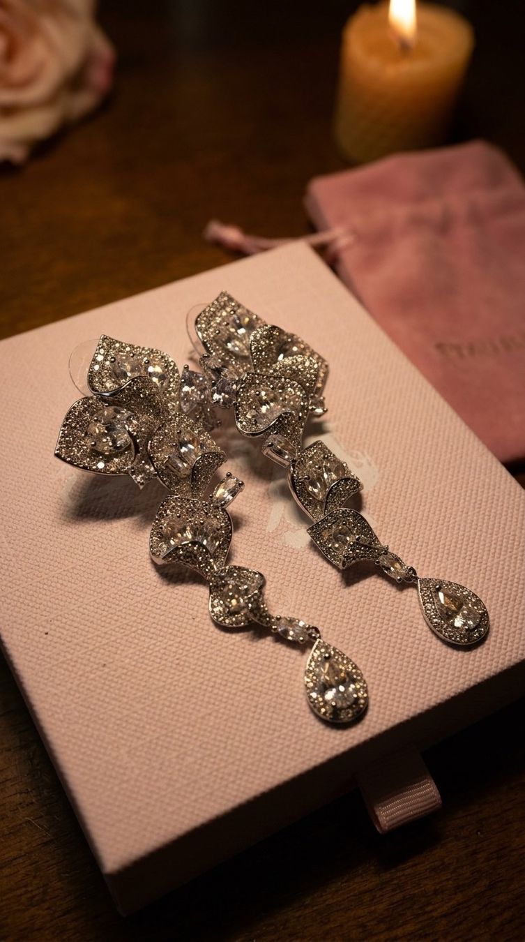 Boucles d'oreille: Boucles d'oreilles Lys Bohème – Neuf avec emballage d'origine à St-Maurice par Sandrinette123 2