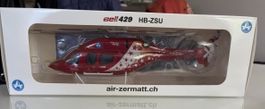 Hélicoptère Bell 429 HB-ZSU Air Zermatt modèle réduit