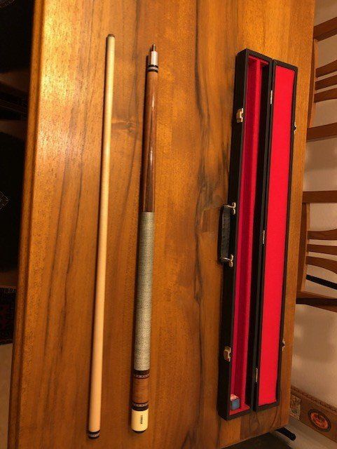 Stecche da biliardo: Billard Queue der Marke "Lishan" mit Etui und Zubehör. – Usato da Winterthur venduto da Tanfol 3