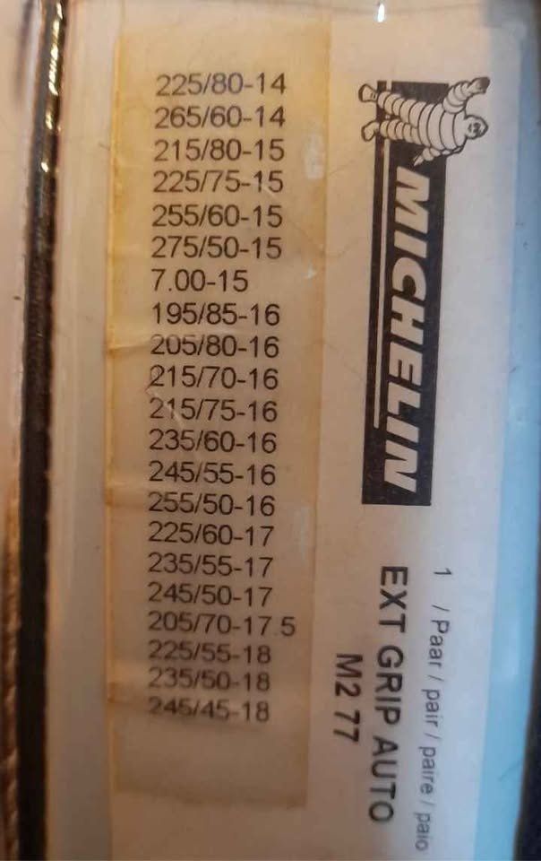 Schneeketten: Michelin Extrem Grip Auto Schneeketten – Gebraucht aus Sitterdorf von imsis 1