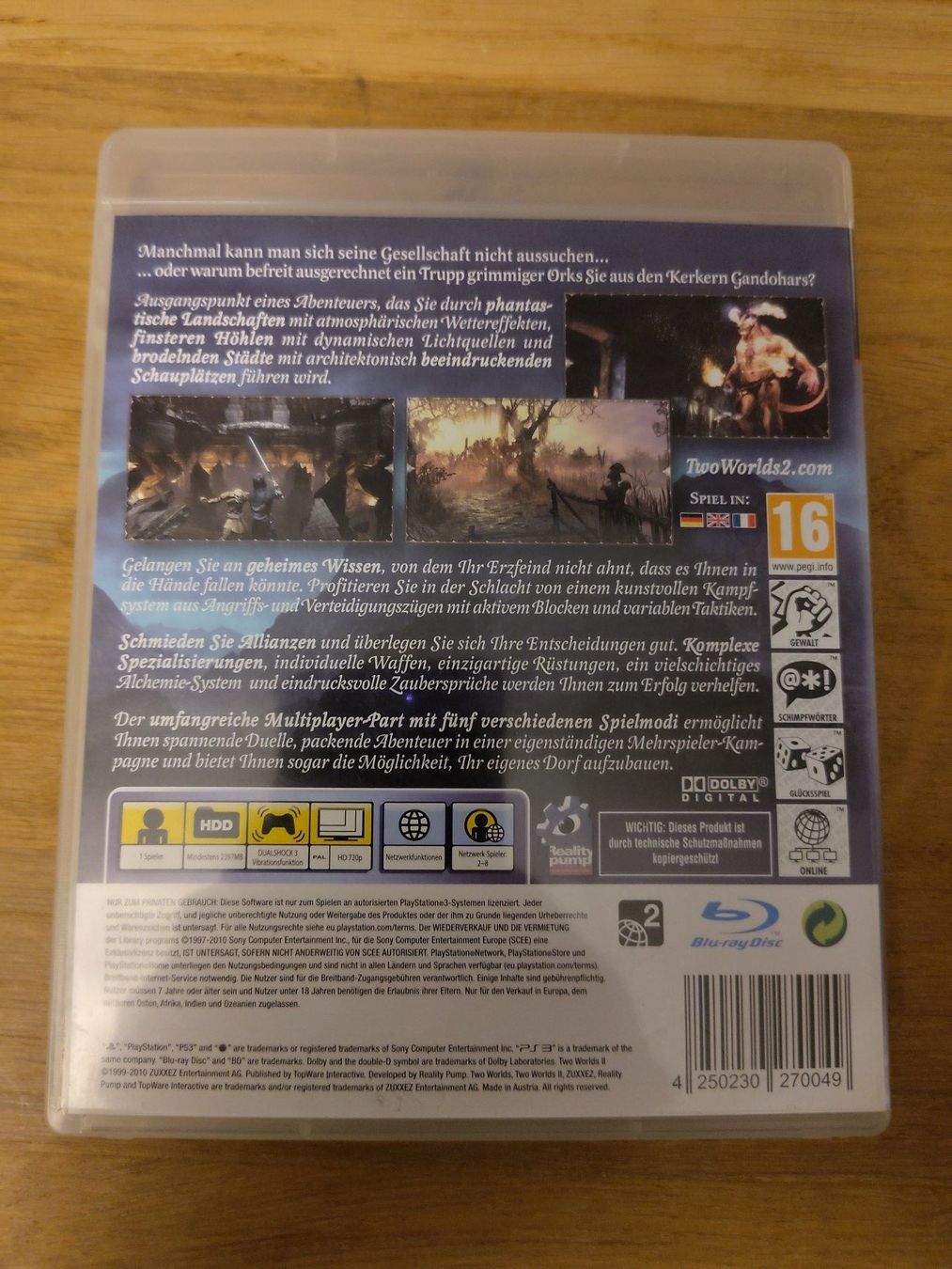 Sony Giochi: Two Worlds II / Two Worlds 2 - Playstation 3 / PS3 – Usato da Kloten venduto da SuperRetroPixels 1