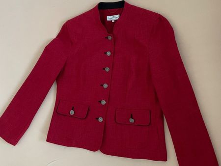 Trachtenjacke Land Haus Austrian Style/Grösse 42/20% Leinen