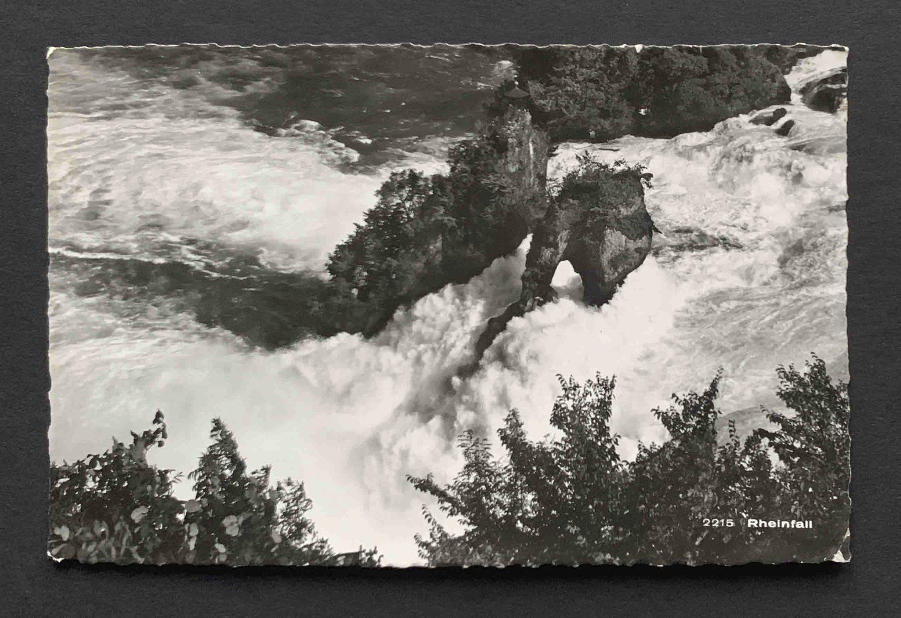 Cartoline postali: AK Rest Schlösschen Wörth am Rheinfall – Usato da Goldau venduto da artelier1