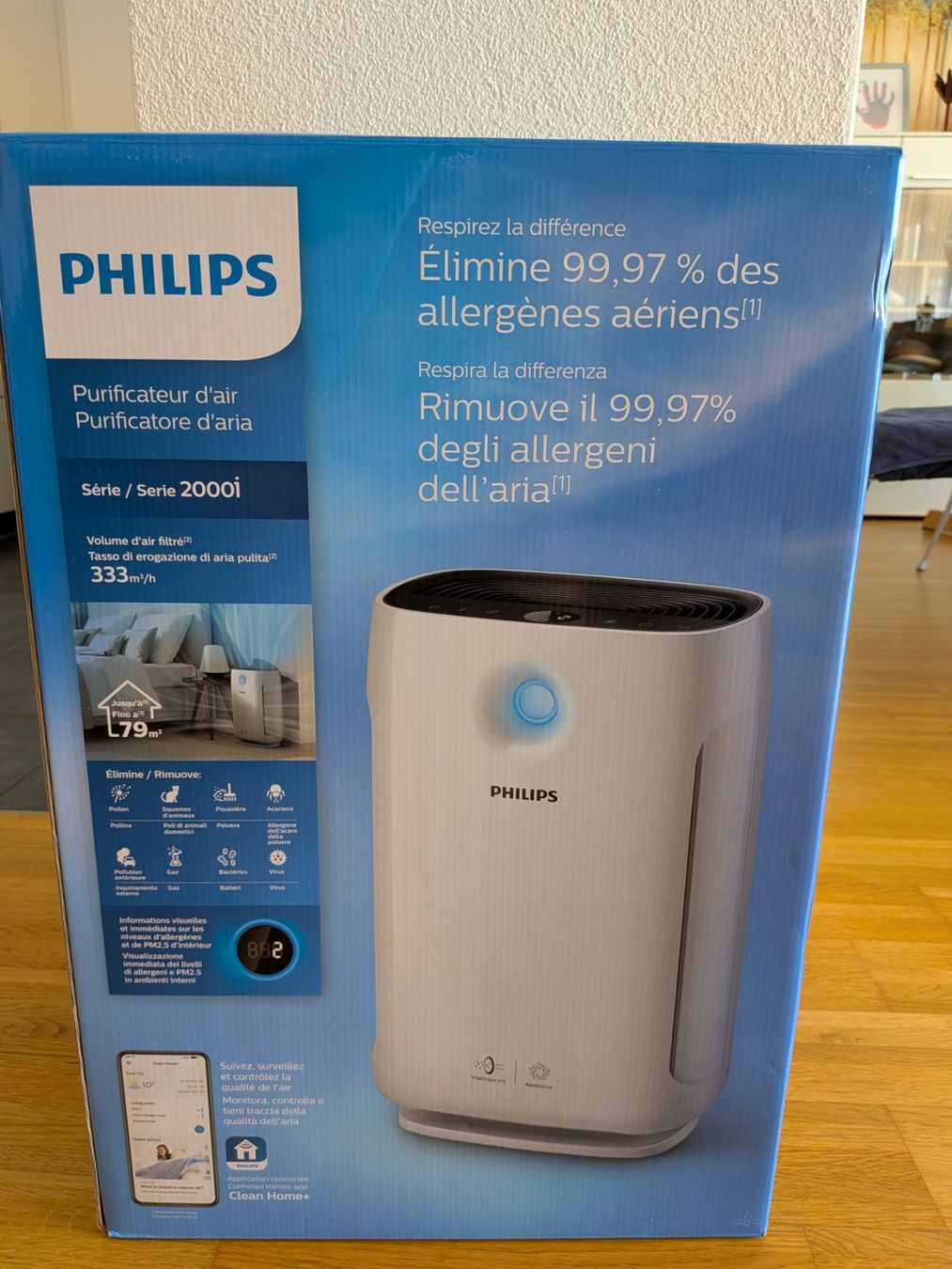 Philips Purificatori d'aria: Philips Luftreiniger Serie 2000i – Usato da Root venduto da jolijoli2 5