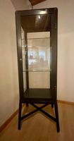 IKEA Fabrikör Vitrine grau Metall 150 cm guter Zustand