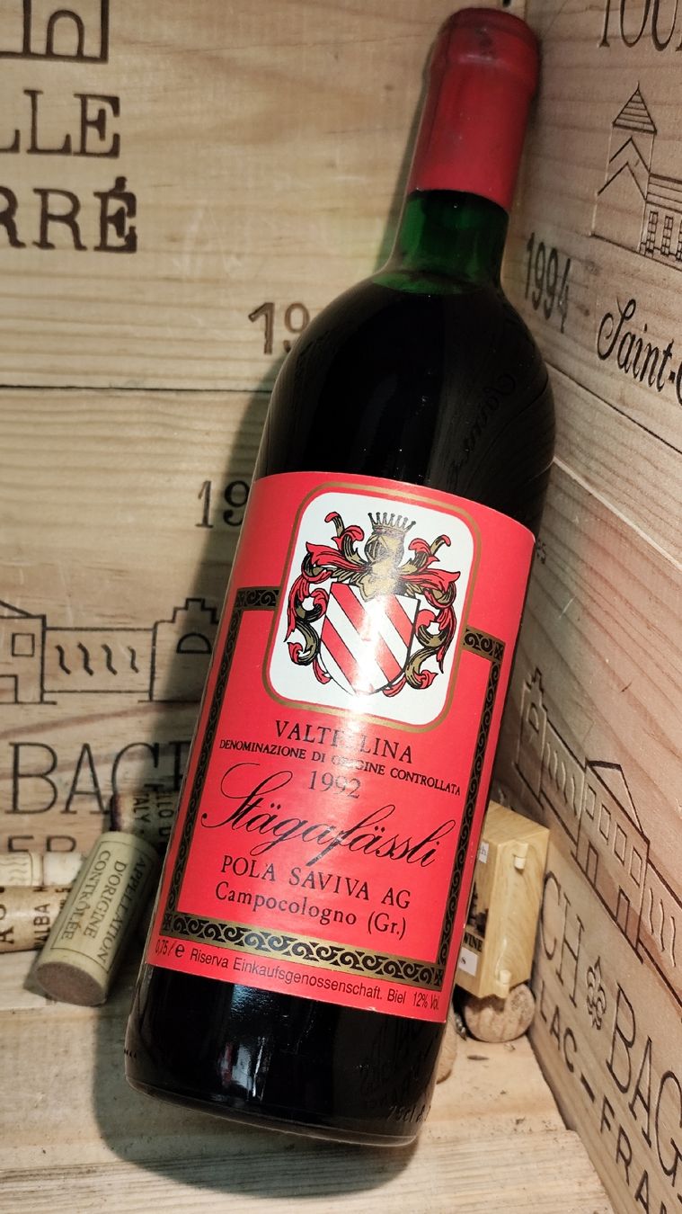 Vino: 1992 Stägäfässli Valtellina DOCG – Nuovo e nell'imballaggio originale da Büsserach venduto da Vintage-vins 4