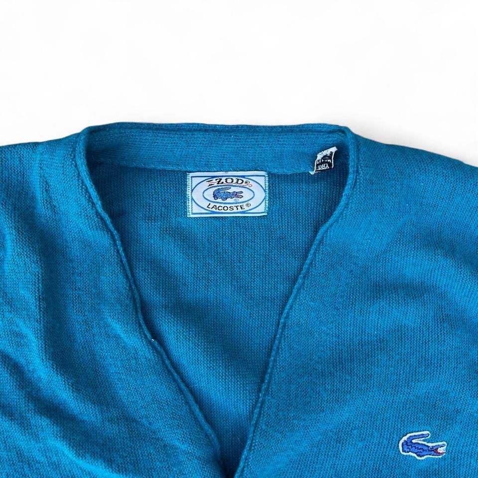 Lacoste Giacche: Lacoste Cardigan Blau – Usato da Riehen venduto da RESTREET 3