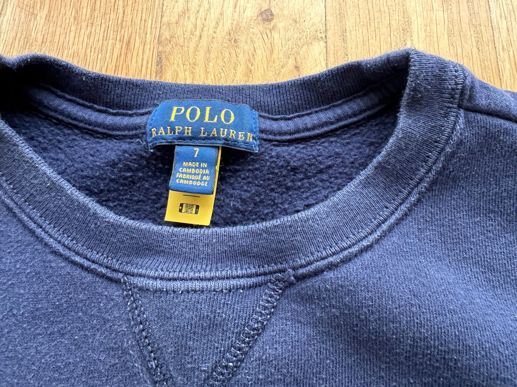 Ralph Lauren Pullover & Sweatshirts: Ralph Lauren Sweatshirt Navy Size 7, 130 – Neu (gemäss Beschreibung) aus Montagnola von eva_gm6j 2