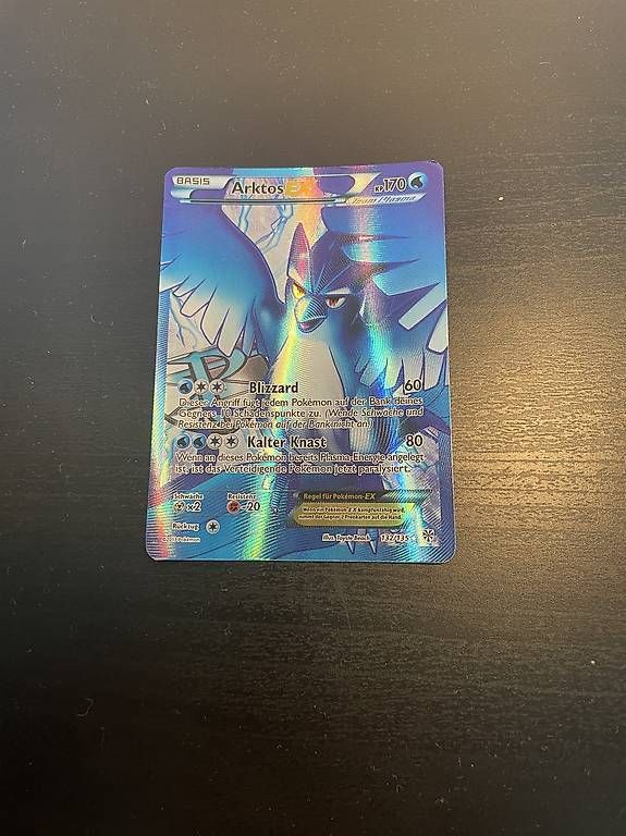 Pokémon Carte collezionabili: Pokemon Arktos EX Full Art – Usato da Füllinsdorf venduto da jbe_gv5j 1